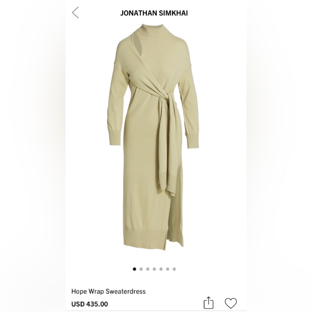 Jonathan Simkhai Knit midi dress